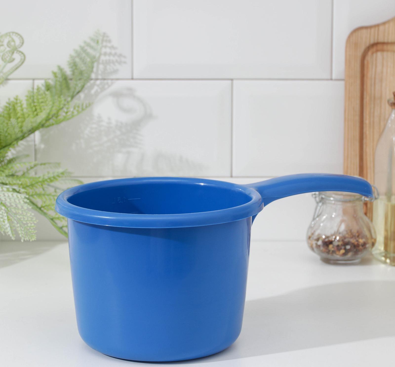 Ковш, 1,5 л, цвет МИКС