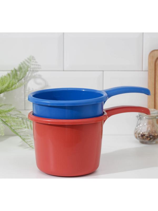 Ковш, 1,5 л, цвет МИКС