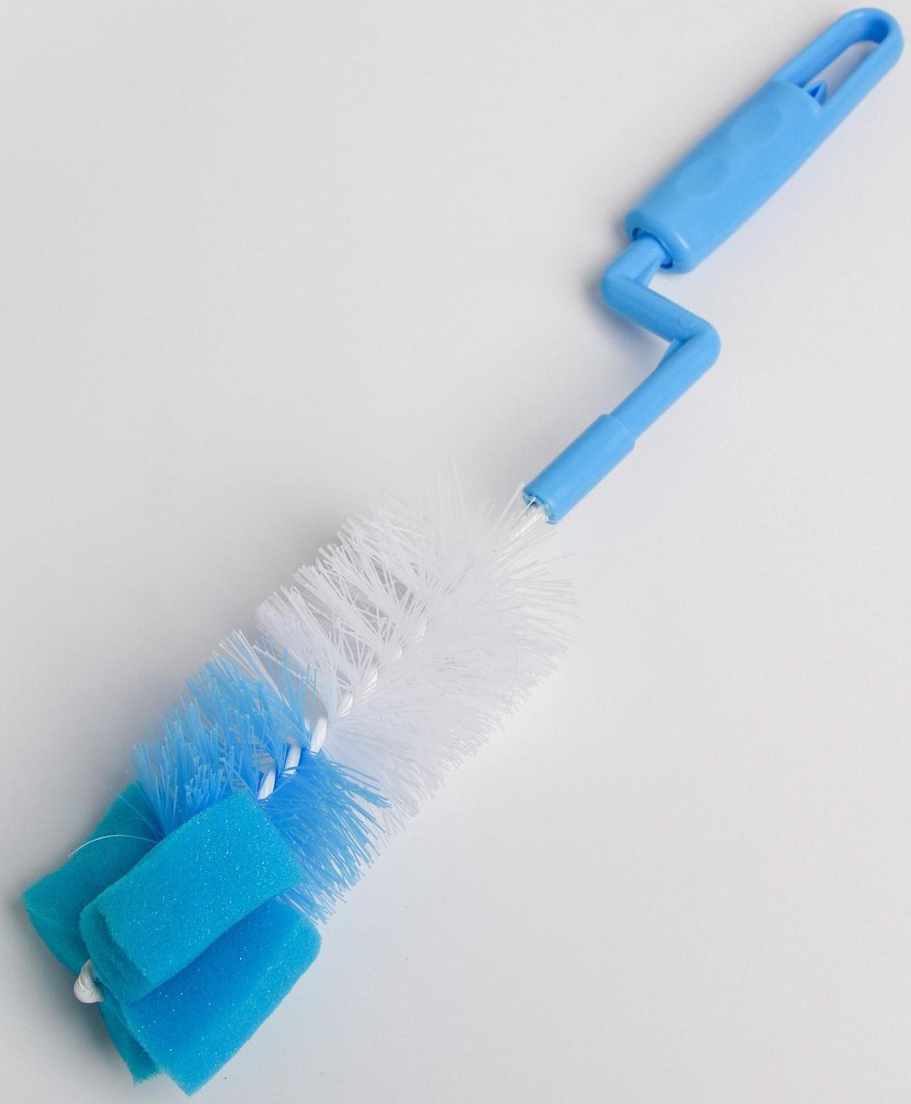 Набор ёршиков для бутылочек и сосок, 2 предмета, цвета МИКС