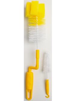 Набор ёршиков для бутылочек и сосок, 2 предмета, цвета МИКС