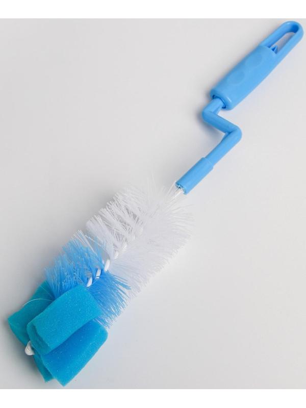 Набор ёршиков для бутылочек и сосок, 2 предмета, цвета МИКС