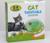 Игровой комплекс для кошек с отсеками для корма и шариком (картоная коробка), микс