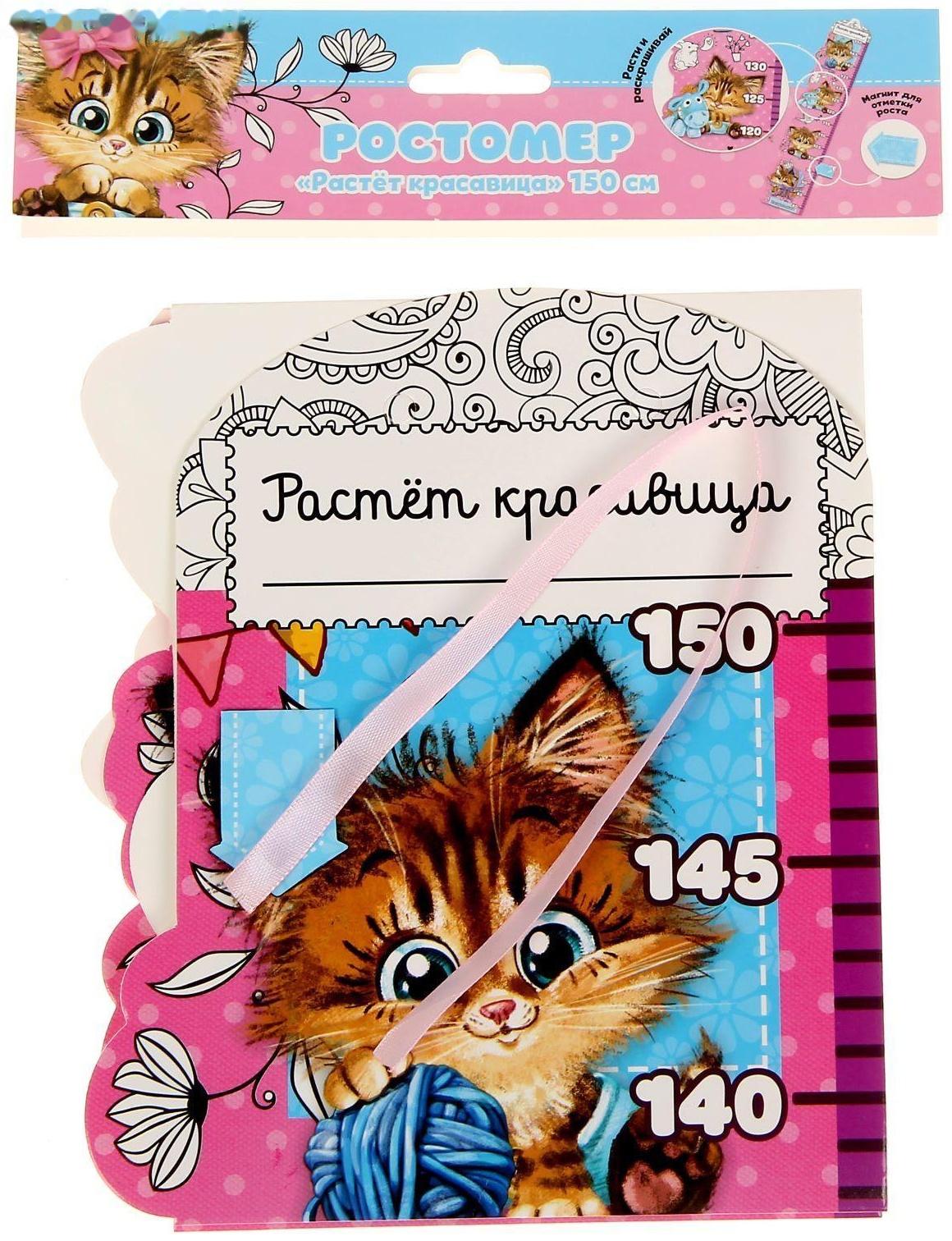 Ростомер фигурный с передвижным элементом на магните 