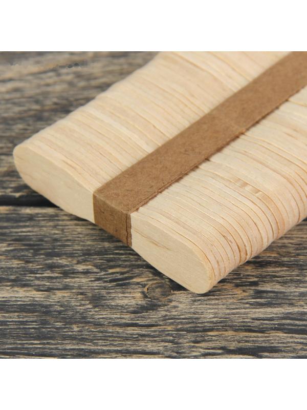 Набор палочек для мороженого, 100 шт, 7,5×1,1 см