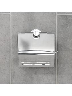 Держатель для туалетной бумаги с крышкой 