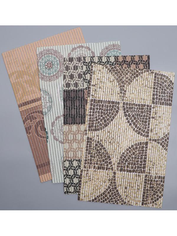 Коврик для ванны Доляна «Ассорти», 40×65 см, МИКС