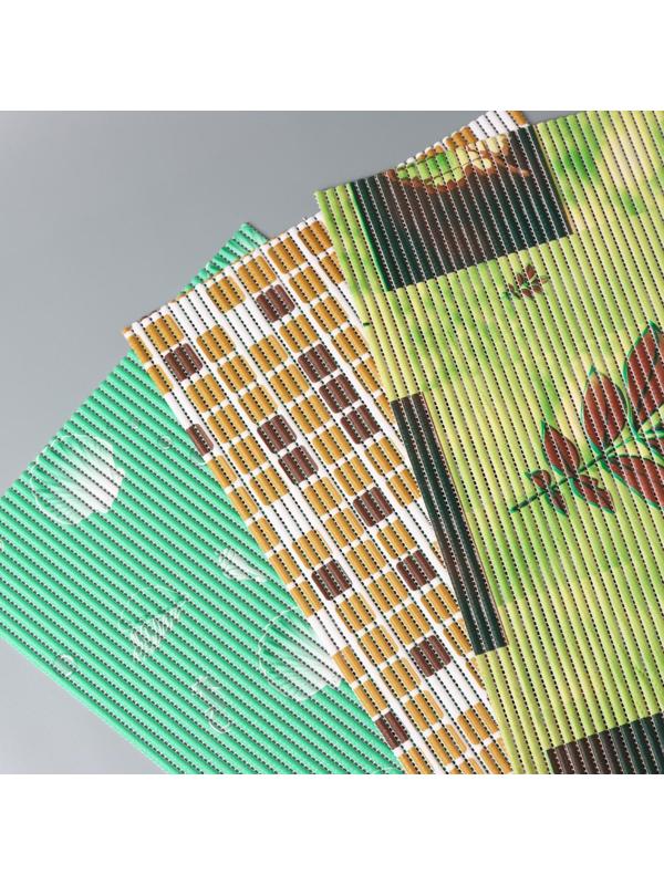 Коврик для ванны Доляна «Ассорти», 40×65 см, МИКС