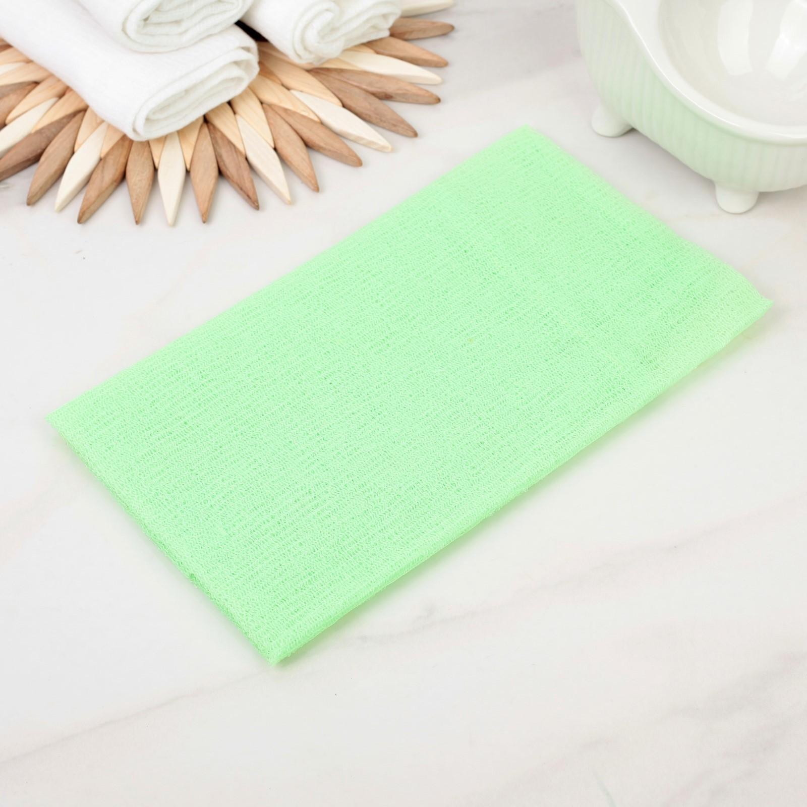 Мочалка для тела Доляна «Японская», 90×30 см, цвет МИКС