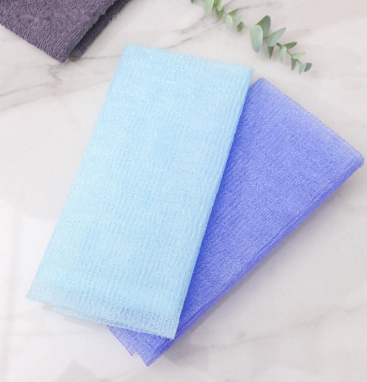 Мочалка для тела Доляна «Японская», 90×30 см, цвет МИКС