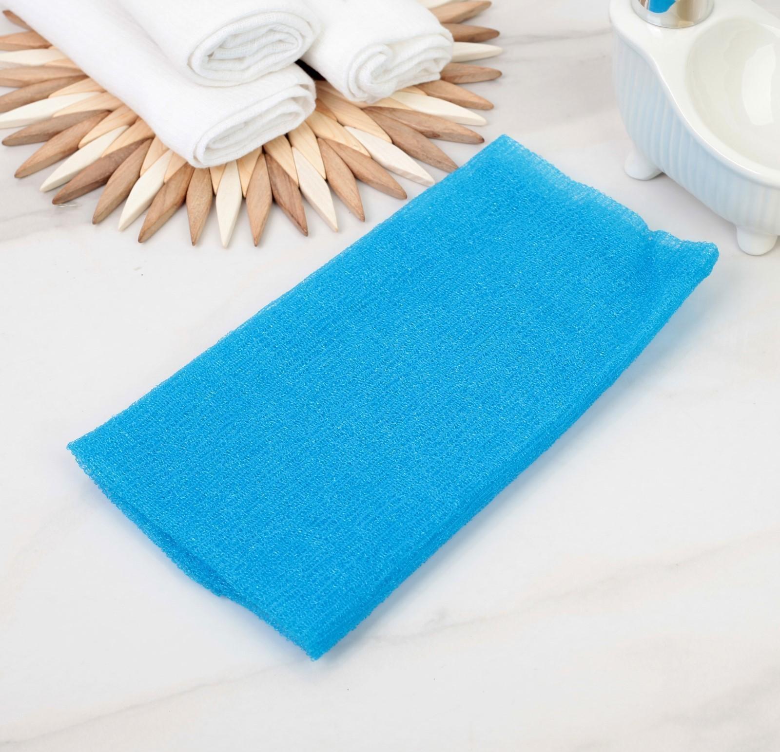 Мочалка для тела Доляна «Японская», 90×30 см, цвет МИКС