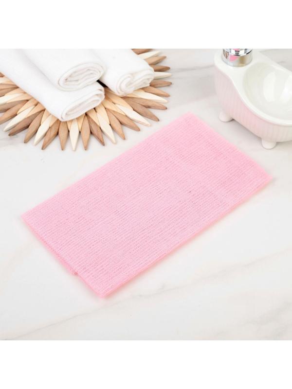 Мочалка для тела Доляна «Японская», 90×30 см, цвет МИКС