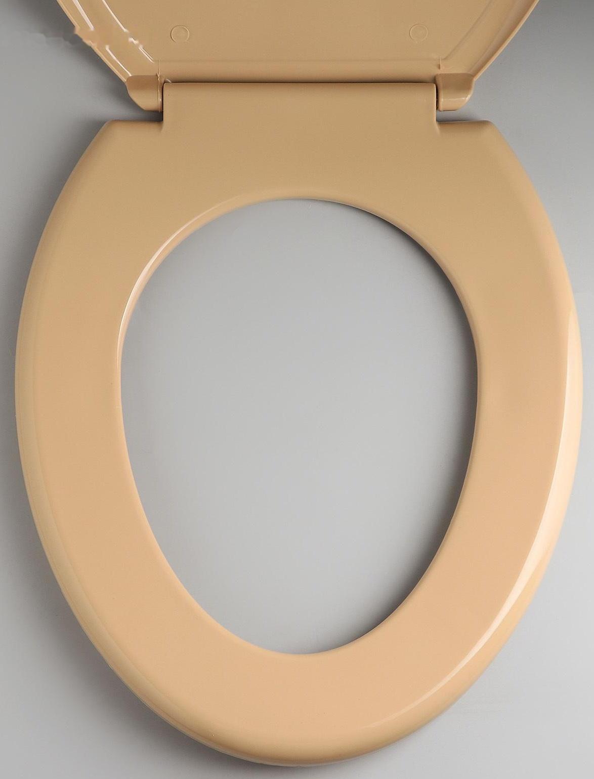 Сиденье для унитаза с крышкой «Декор. Кожа», 44,5×37,5 см, цвет коричневый