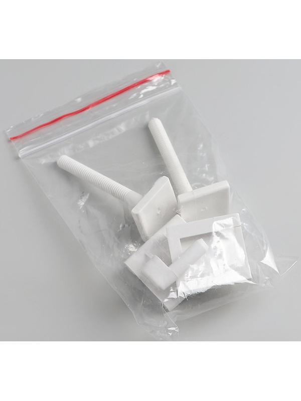 Сиденье для унитаза с крышкой «Декор. Кожа», 44,5×37,5 см, цвет коричневый