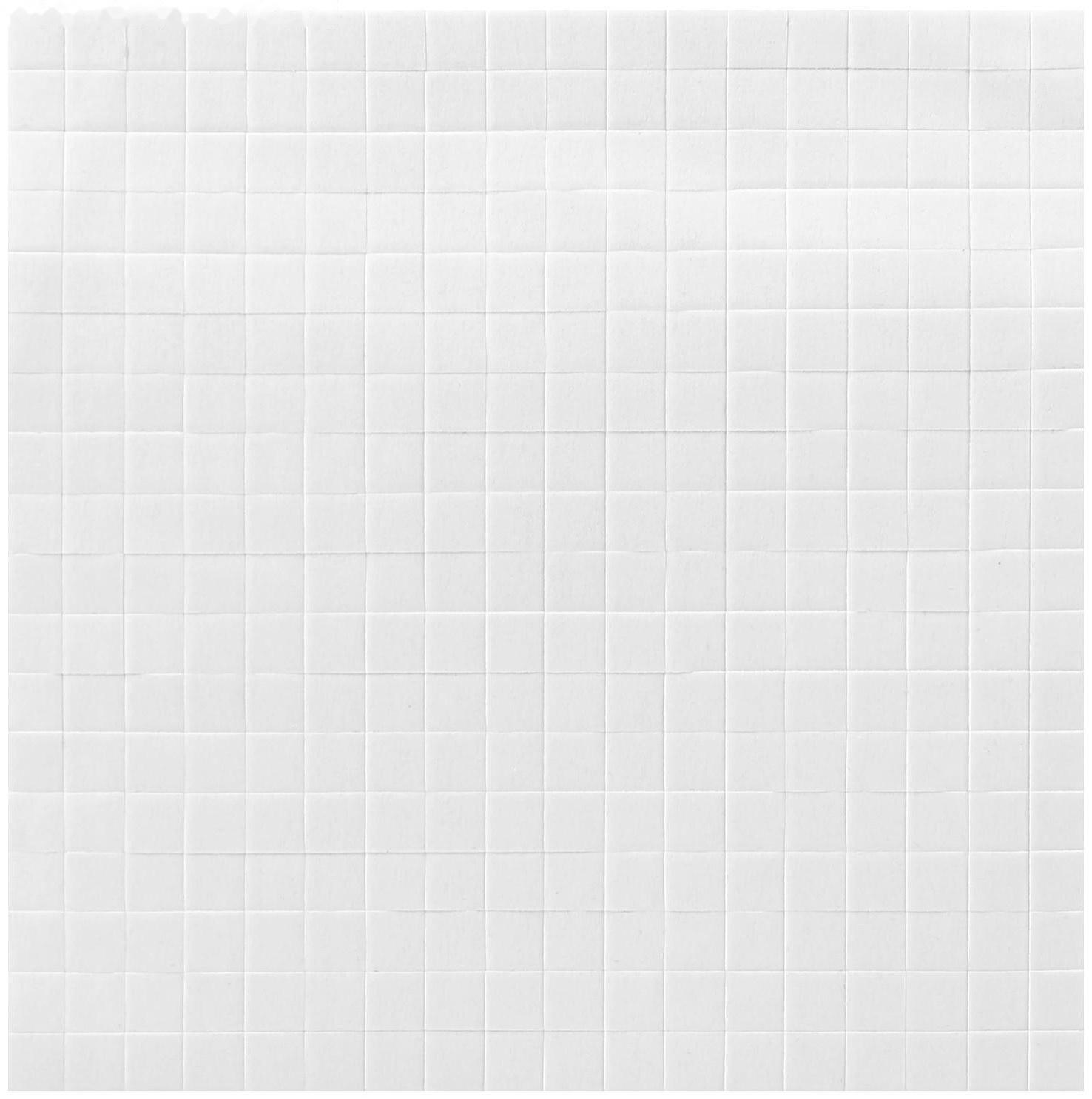 Подушечки клеевые, двусторонние, квадратные, размер 1 шт 0,5*0,5 см