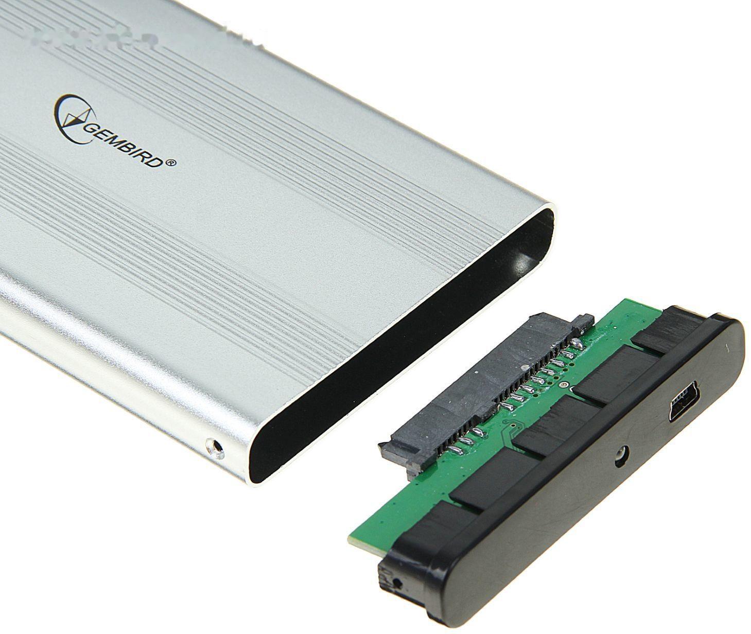 Внешний корпус Gembird EE2-U2S-5-S, 2.5