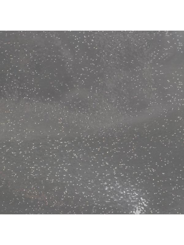 Клеёнка столовая ПВХ , ширина 137 см, толщина 0,16 мм, рулон 50 м, прозрачная с серебром