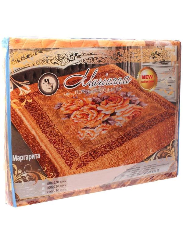 Покрывало 3D Marianna евро макси Маргарита, 225х250 см, искус.шелк, 100% полиэстер