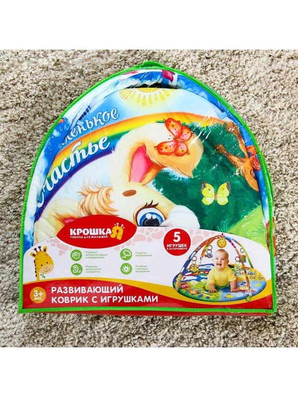 Развивающий коврик «Наше счастье», с дугами