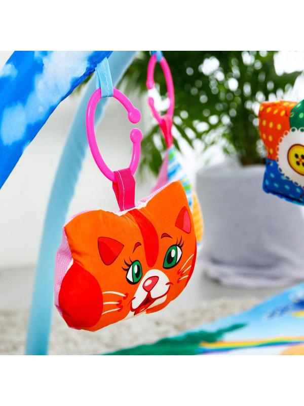 Развивающий коврик «Наше счастье», с дугами