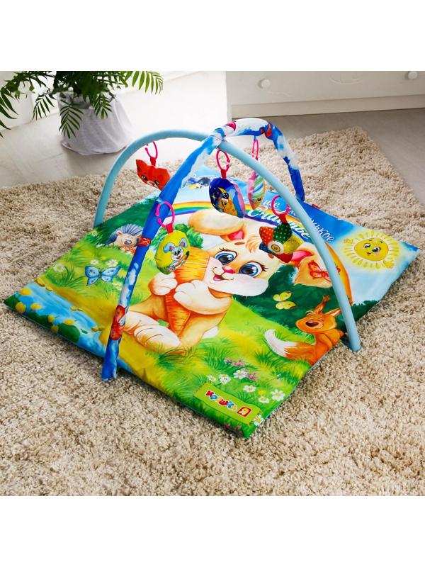 Развивающий коврик «Наше счастье», с дугами