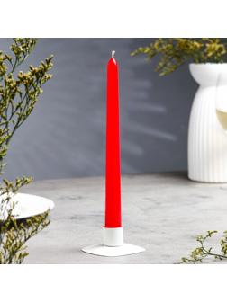 Свеча античная, 2,2х 25 см, красная