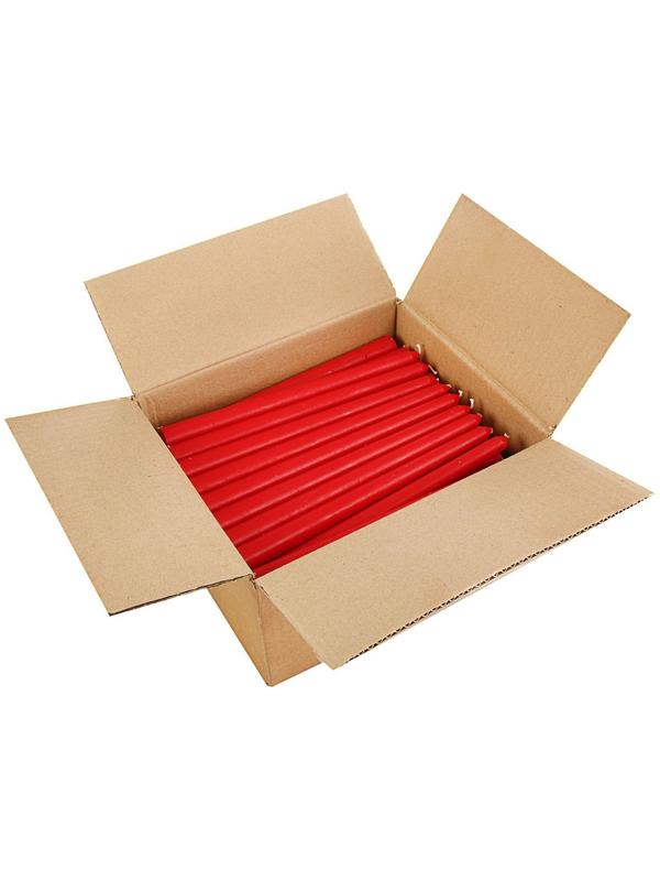 Свеча античная, 2,2х 25 см, красная