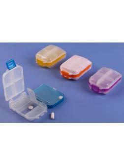 Таблетница «Максимум», 8 секций, цвет МИКС