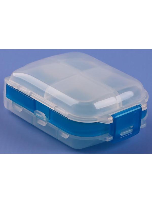 Таблетница «Максимум», 8 секций, цвет МИКС