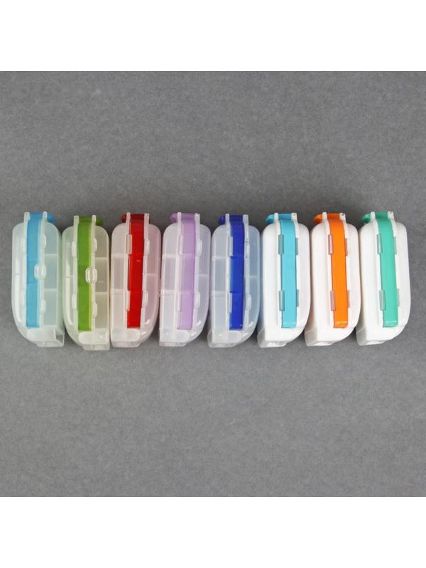 Таблетница «Максимум», 8 секций, цвет МИКС