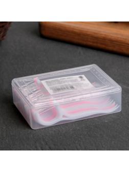 Набор зубочисток с зубной нитью, 30 шт