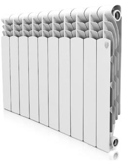 Радиатор алюминиевый Royal Thermo Revolution, 500 x 80 мм, 10 секций