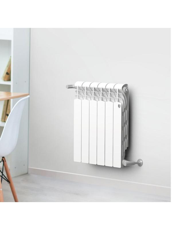 Радиатор алюминиевый Royal Thermo Revolution, 500 x 80 мм, 12 секций