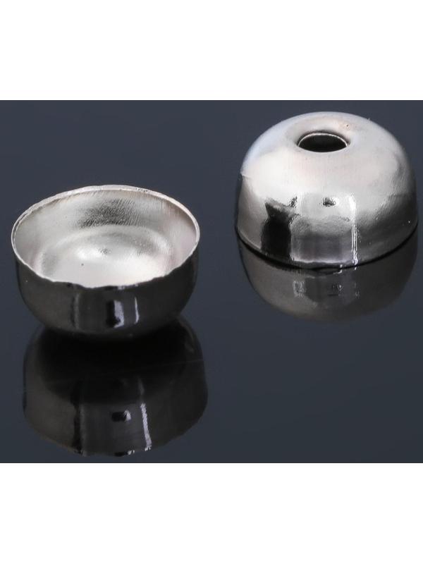 Концевик (набор 20шт) 10*7мм СМ-297, цвет серебро