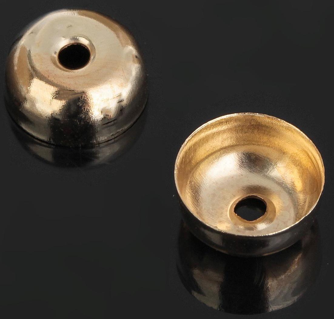 Концевик (набор 10шт) 12 х 7мм СМ-298, цвет золото