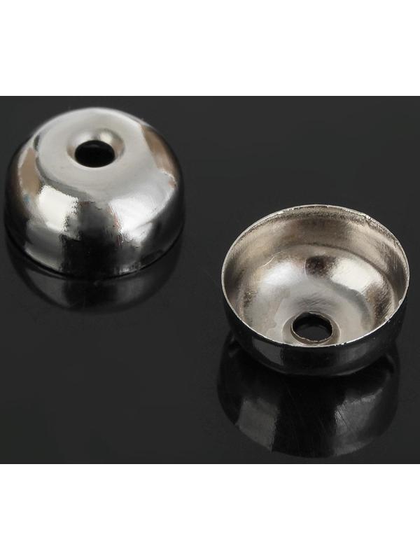 Концевик (набор 10шт) 12*7мм СМ-298, цвет серебро