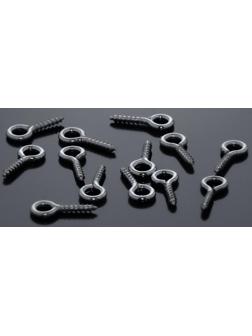 Держатель для кулона винтовой СМ-934, (набор 50шт) 1,2 х 0,5 х 0,1см , цвет серебро