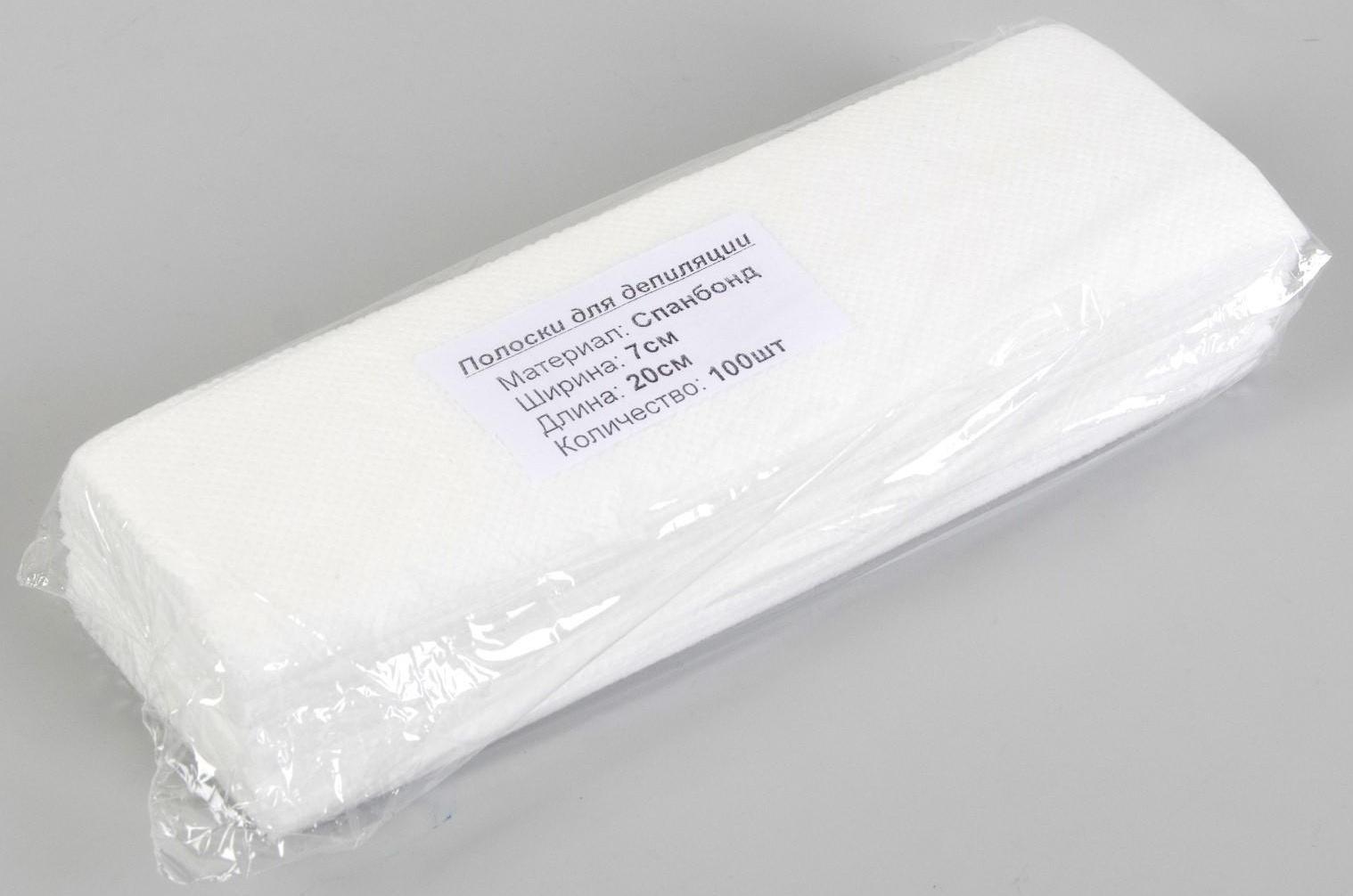 Полоски для депиляции, 7 × 20 см, 100 шт