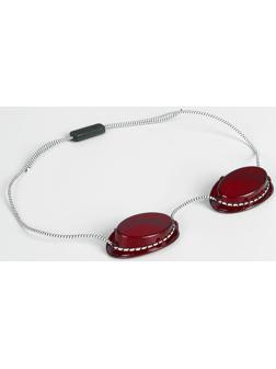 Очки для солярия, цвет красный