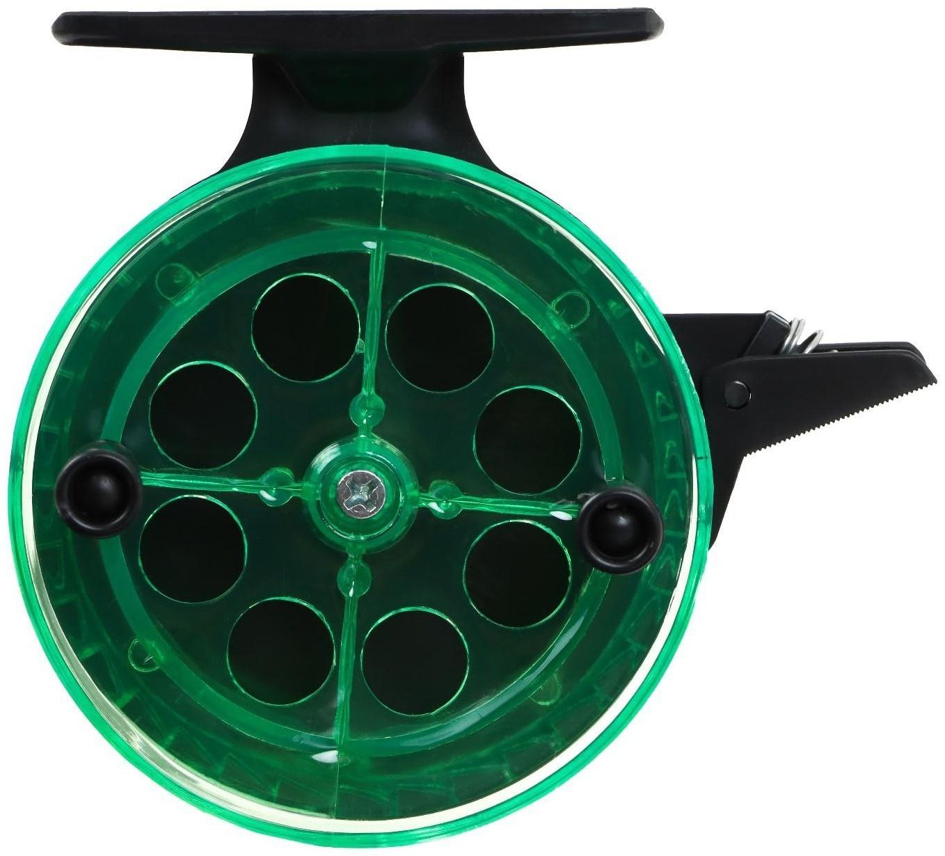 Катушка проводочная КП-75, цвет зеленая