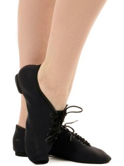 Джазовки тканевые, длина по стельке 20,5 см, цвет чёрный