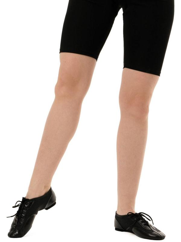 Джазовки «Спорт», натуральная кожа, с сеткой, длина по стельке 22,5 см, цвет чёрный