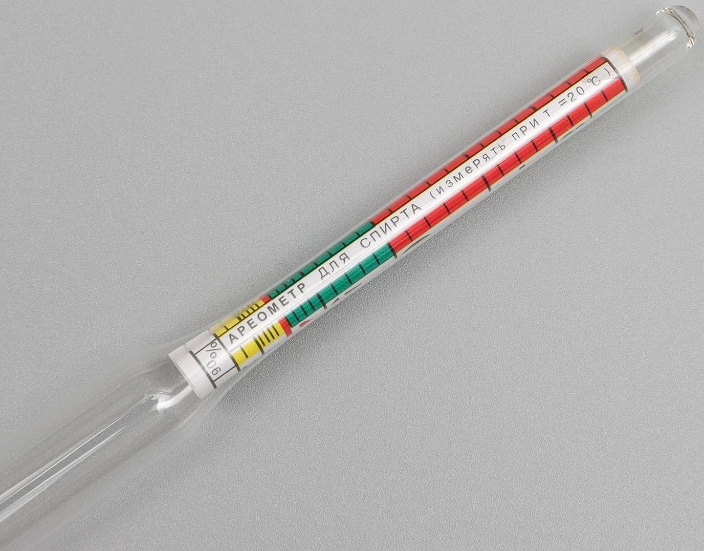 Спиртомер, 14 см