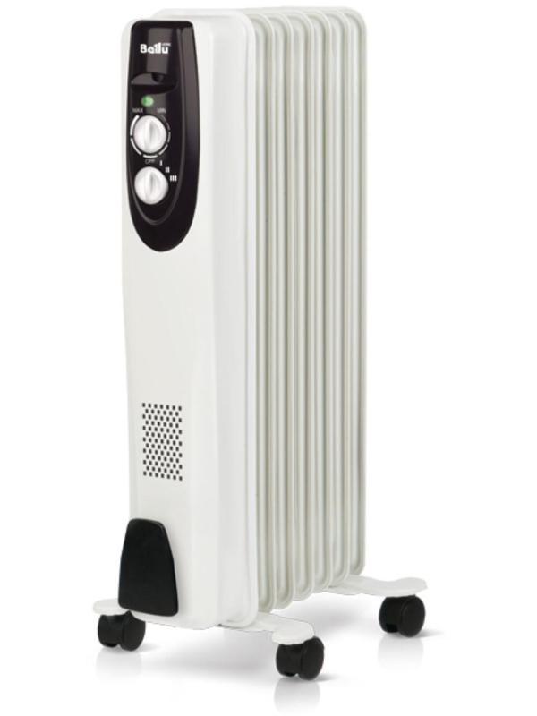 Обогреватель Ballu Classic BOH/CL-07WRN, масляный, 1500 Вт, 7 секций, 20 м2