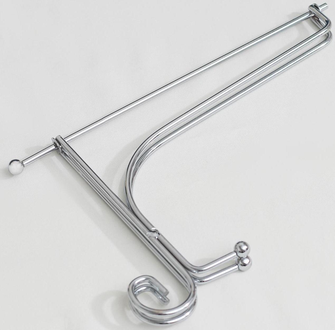 Подставка под тарелки Доляна, 13,5×20,5 см, цвет хром