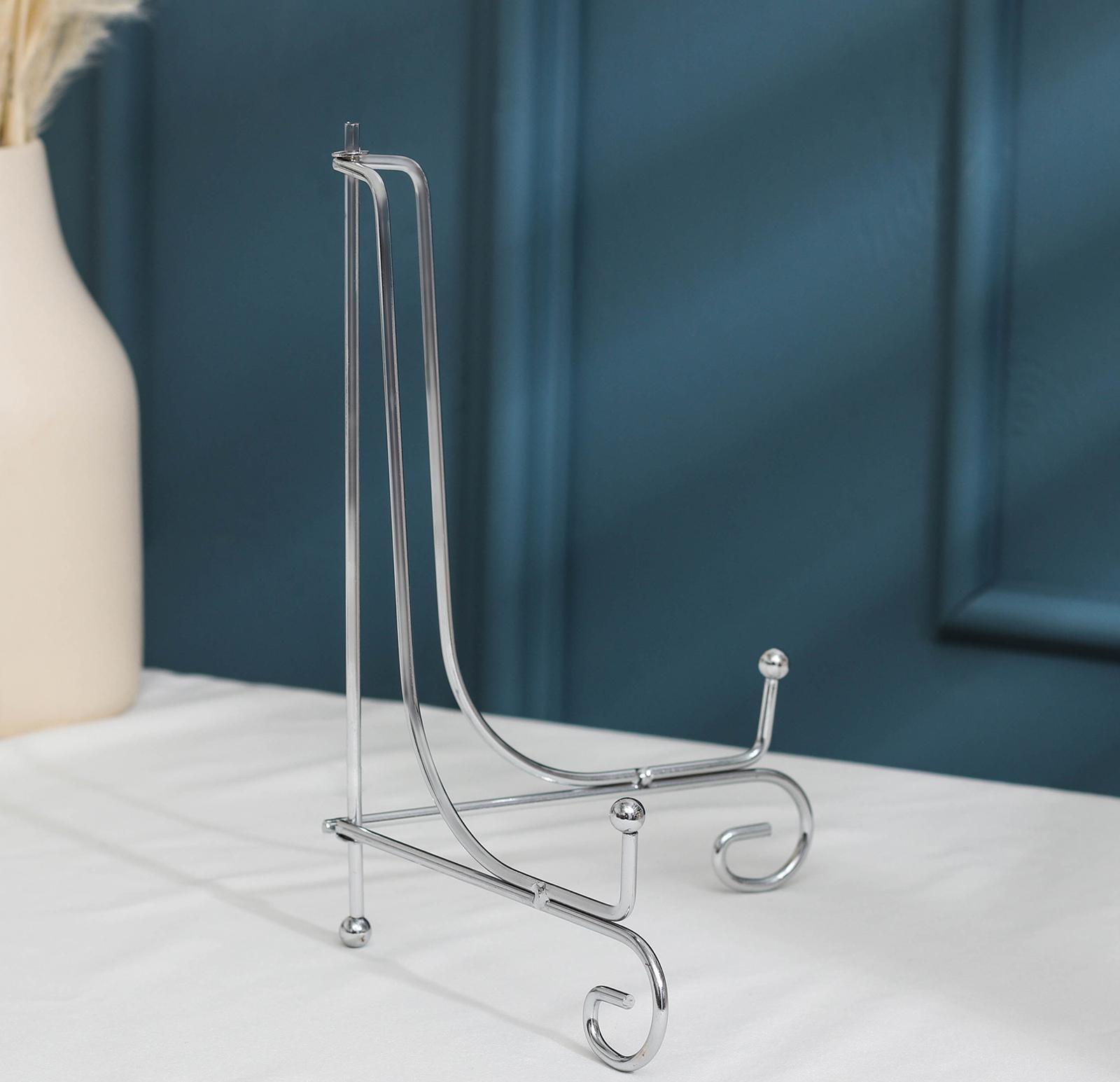 Подставка под тарелки Доляна, 13,5×20,5 см, цвет хром