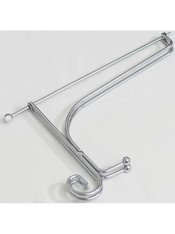 Подставка под тарелки Доляна, 13,5×20,5 см, цвет хром