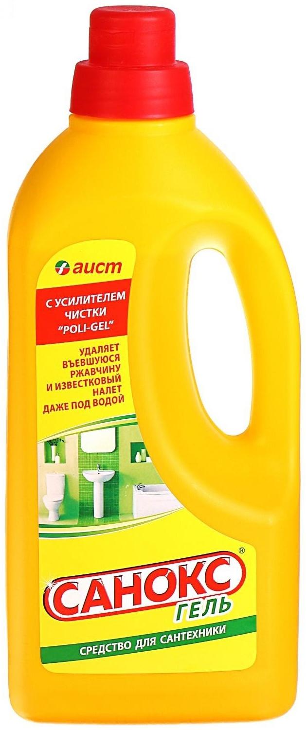 Гель Санокс, чистящее средство для сантехники, 1.1 л