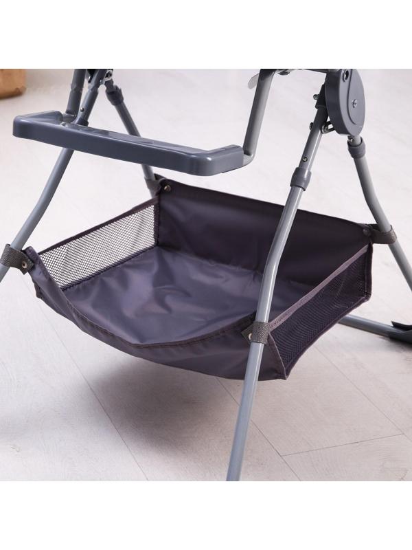 Стульчик для кормления Selby 252 «Совы», цвет серый