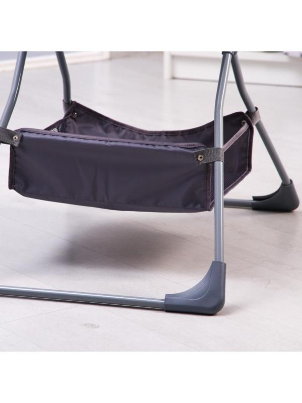 Стульчик для кормления Selby 252 «Совы», цвет серый