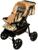 Коляска-трансформер «Пилот», пластиковые колёса, оттенки бежевого, рисунок МИКС